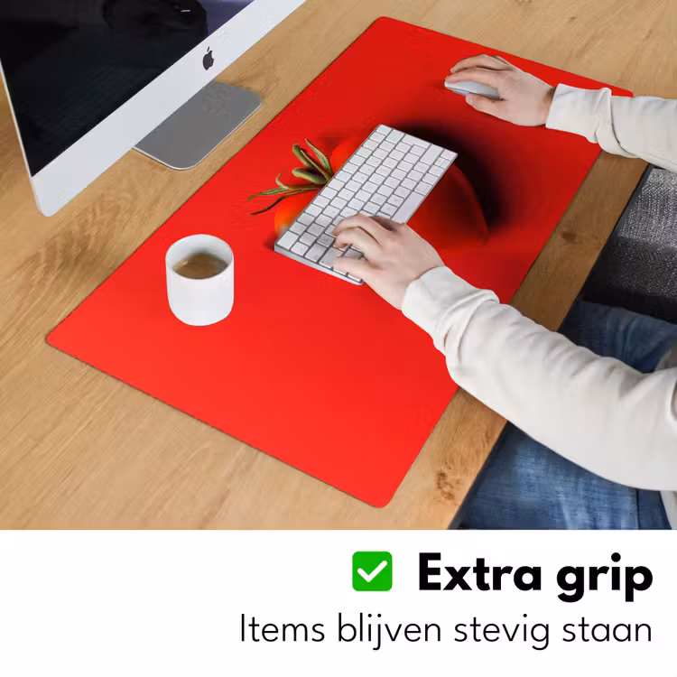 Bureau onderlegger - Tomaat - Rood - Hart — 5
