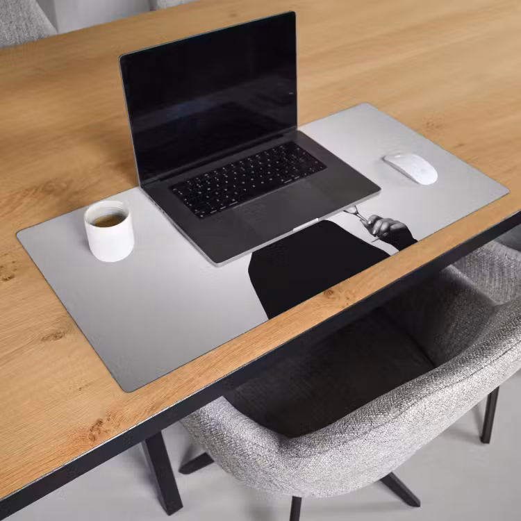 Bureau onderlegger - Vrouw - Champagne - Modern — 2