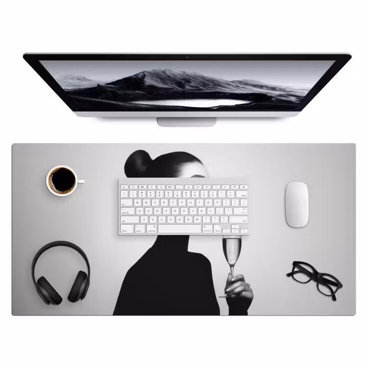 Bureau onderlegger - Vrouw - Champagne - Modern — 3
