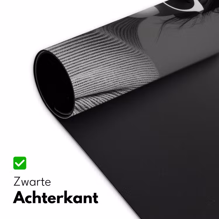 Bureau onderlegger - Vrouw - Koffie - Zwart - Wit — 4