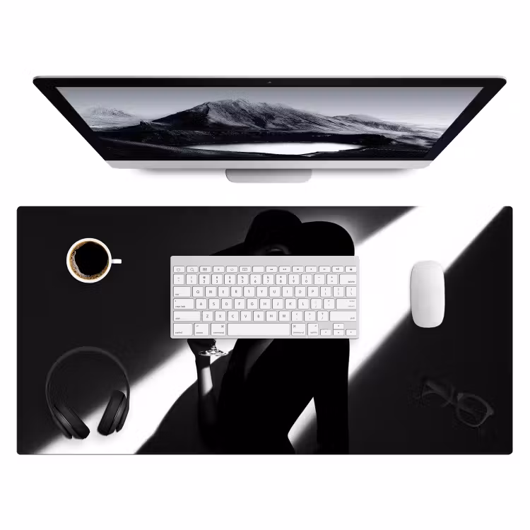 Bureau onderlegger - Vrouw - Wijn - Chic — 3