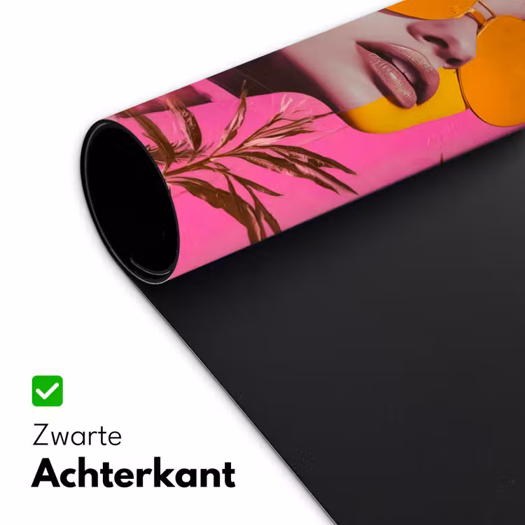 Bureau onderlegger - Zonnebril - Oranje - Vrouw - Planten — 4