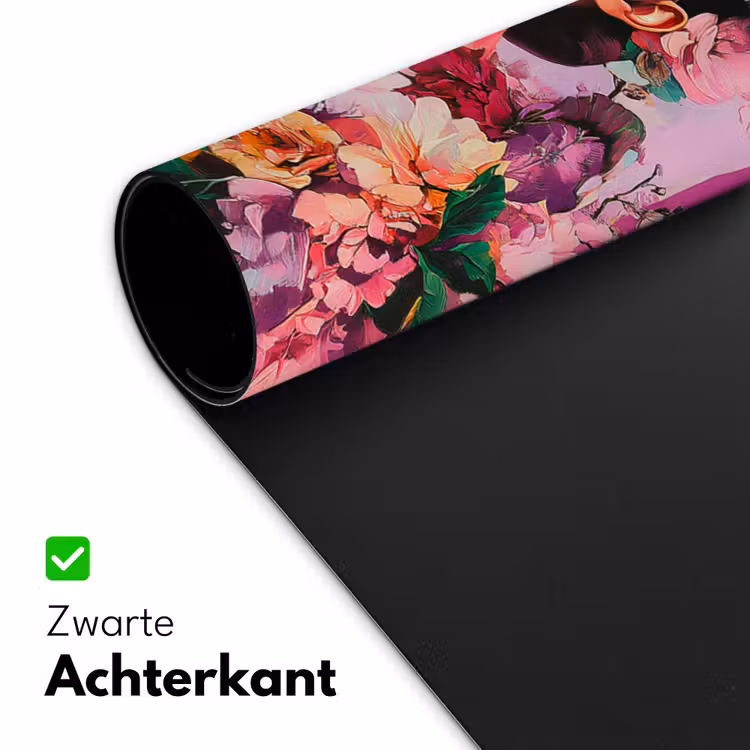 Bureau onderlegger - Portret - Vrouw - Abstract - Bloemen — 4