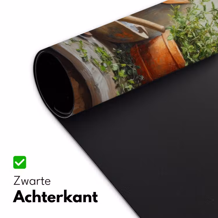 Bureau onderlegger - Potten - Kruiden - Hout — 4