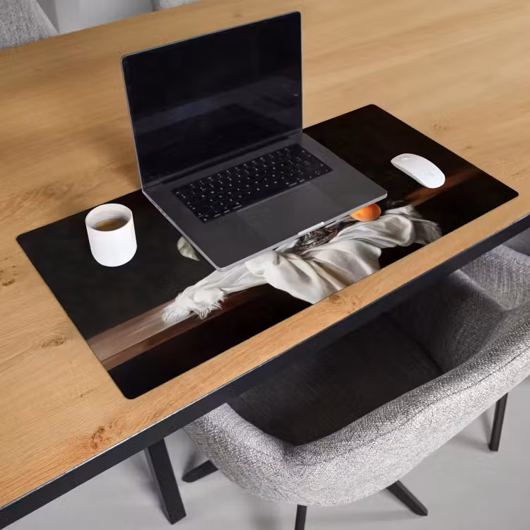 Bureau onderlegger - Stilleven - Perziken - Vintage — 2
