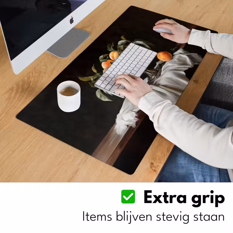 Bureau onderlegger - Stilleven - Perziken - Vintage — 5