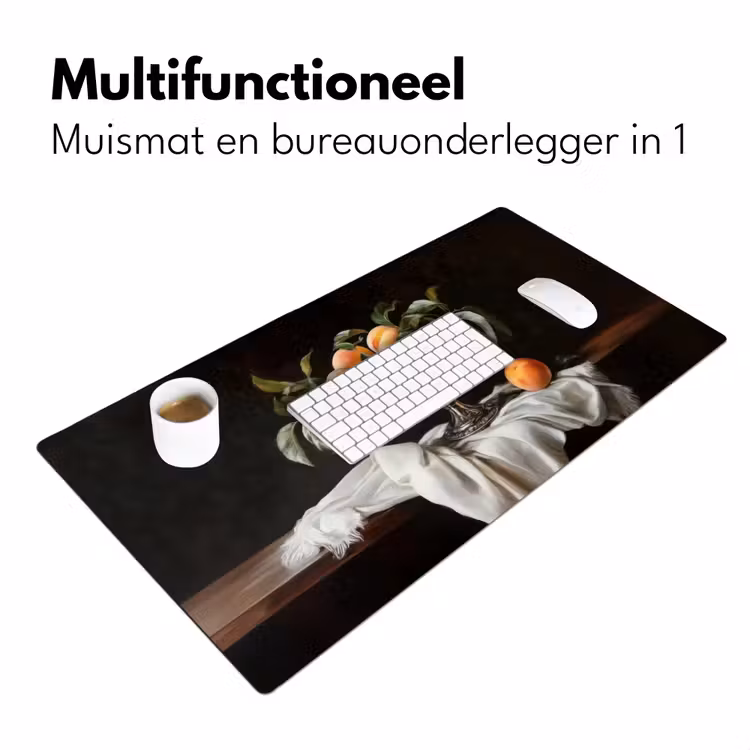 Bureau onderlegger - Stilleven - Perziken - Vintage — 6
