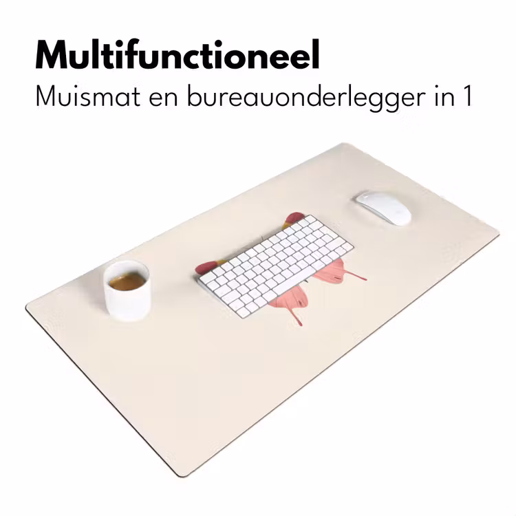 Bureau onderlegger - Vlinder - Illustratie - Roze — 6