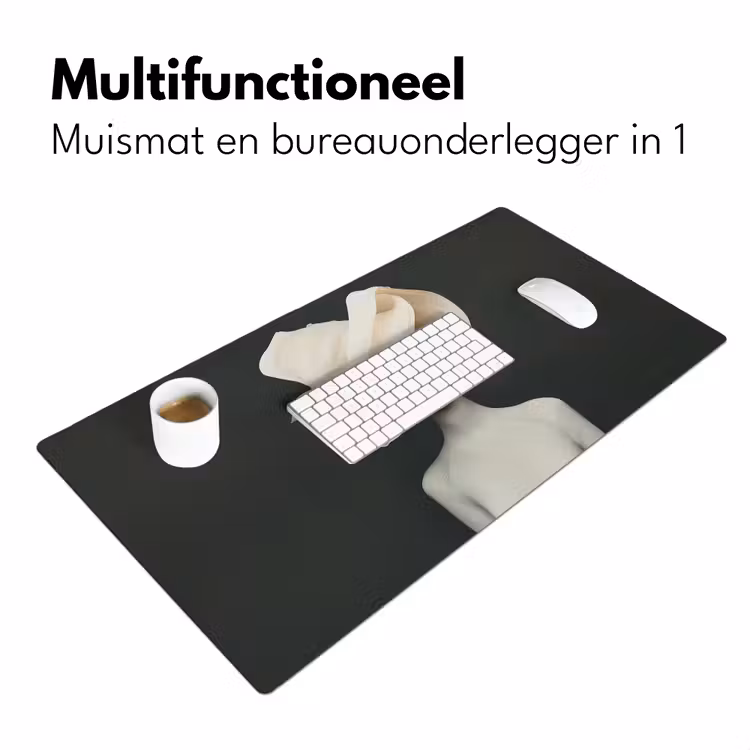 Bureau onderlegger - Vrouw - Beige - hoed — 6