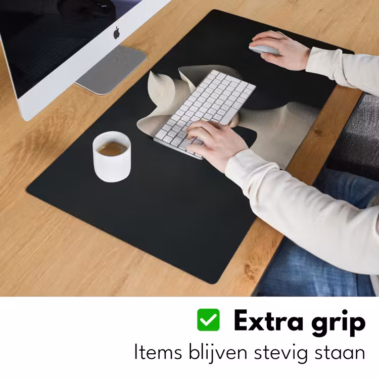 Bureau onderlegger - Vrouw - Golvende - Hoed — 5