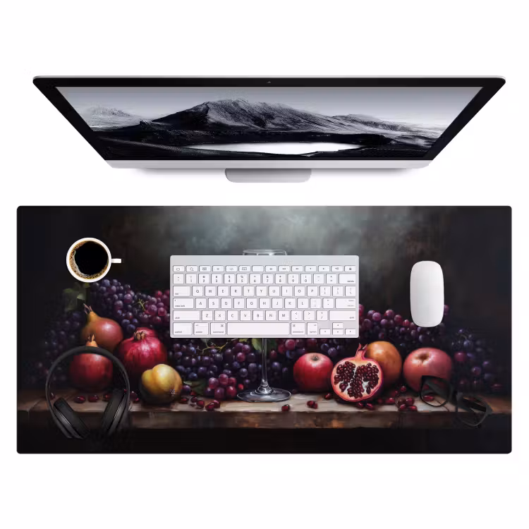 Bureau onderlegger - Wijn - Fruit - Stilleven — 3