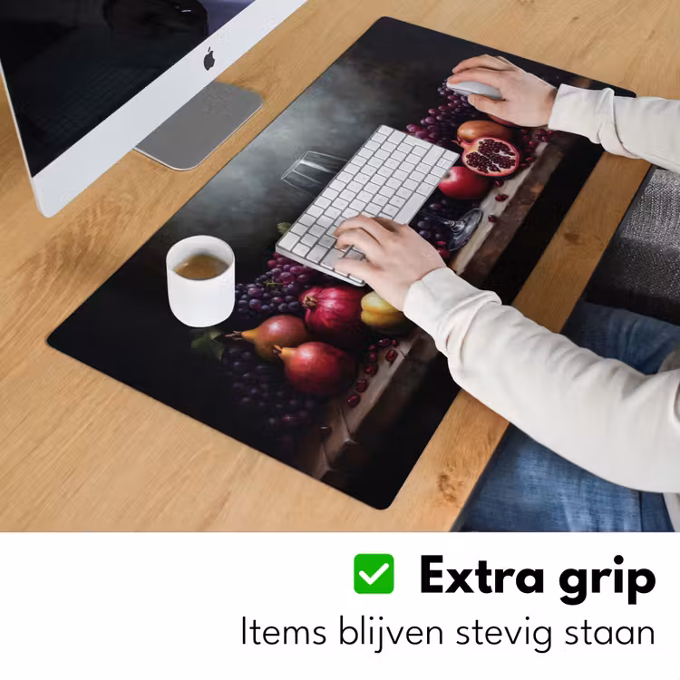 Bureau onderlegger - Wijn - Fruit - Stilleven — 5