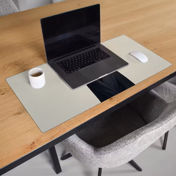 Bureau onderlegger - Zwart - Vrouw - Hoed — 2