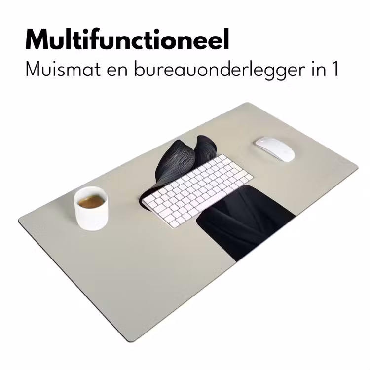 Bureau onderlegger - Zwart - Vrouw - Hoed — 6