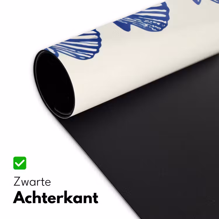 Bureau onderlegger - Schelpen - Blauw - Patroon — 4