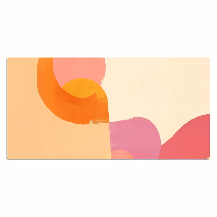 Bureau onderlegger - Vormen - Abstract - Kleurrijk — 1