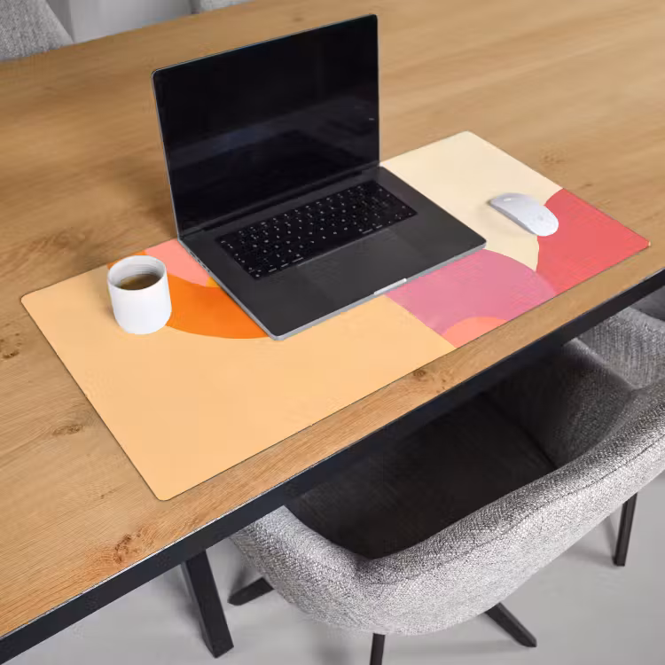 Bureau onderlegger - Vormen - Abstract - Kleurrijk — 2