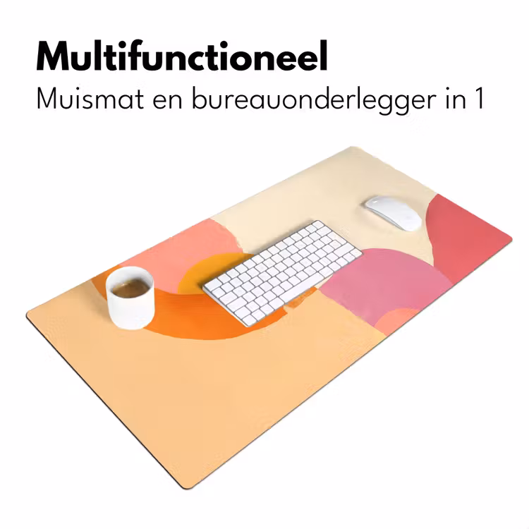 Bureau onderlegger - Vormen - Abstract - Kleurrijk — 6