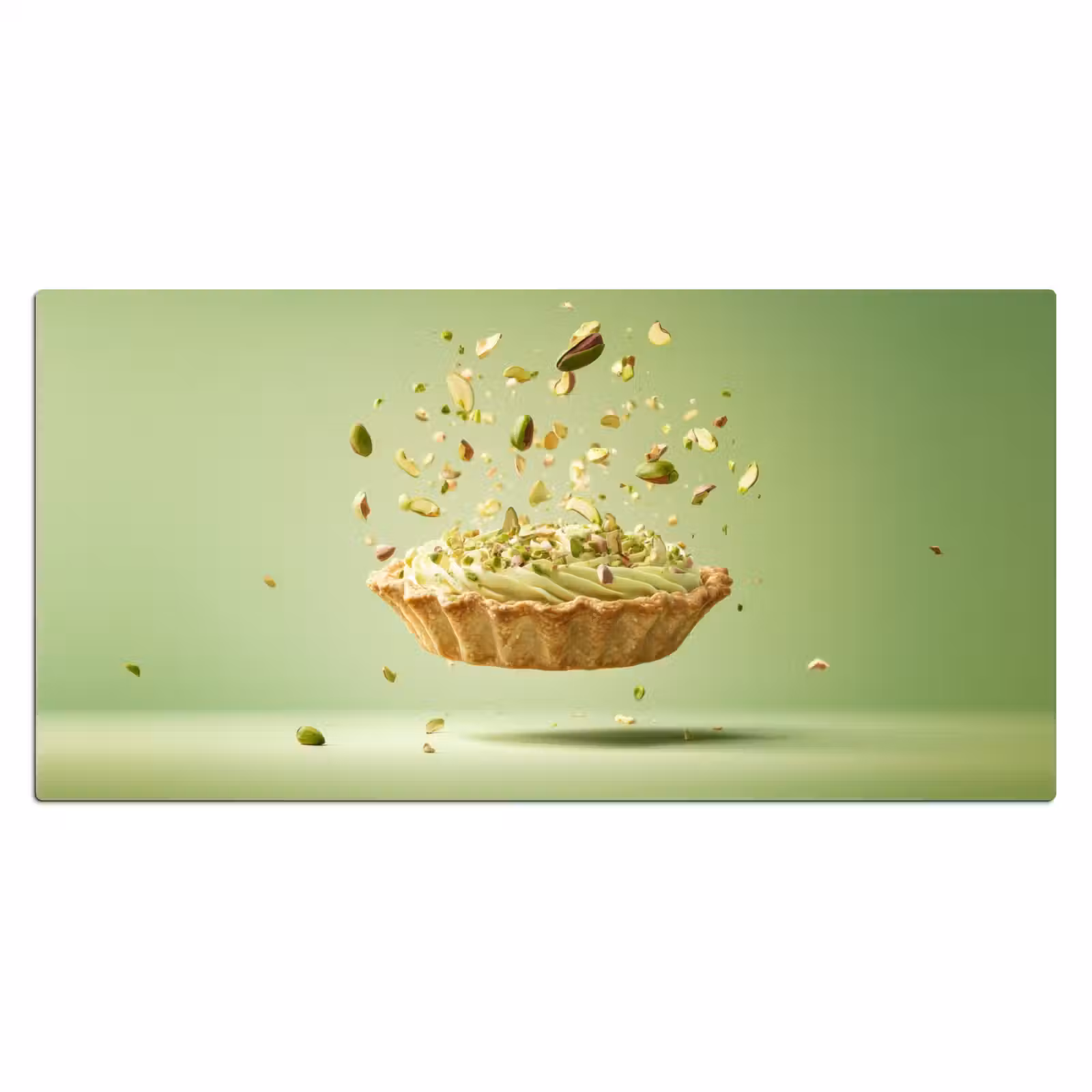 Bureau onderlegger - Pistache - Taart - Noten - Eten — 1