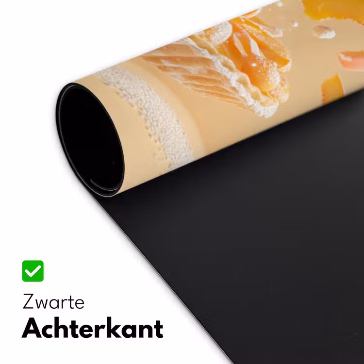 Bureau onderlegger - Peach - Eten - Taart - Oranje — 4