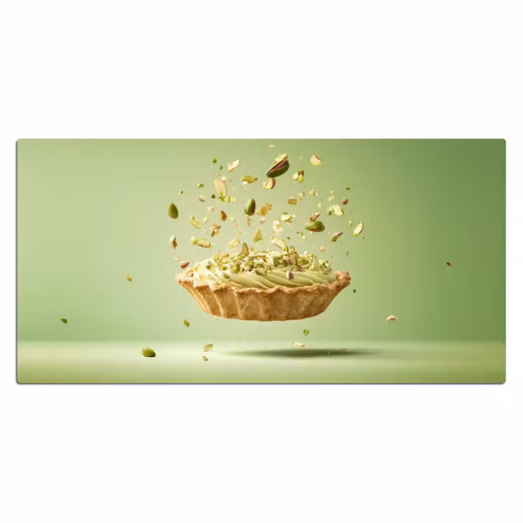 Bureau onderlegger - Pistache - Taart - Noten - Eten — 1
