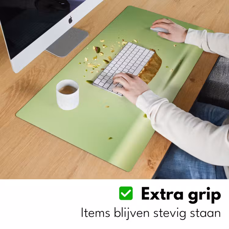 Bureau onderlegger - Pistache - Taart - Noten - Eten — 5