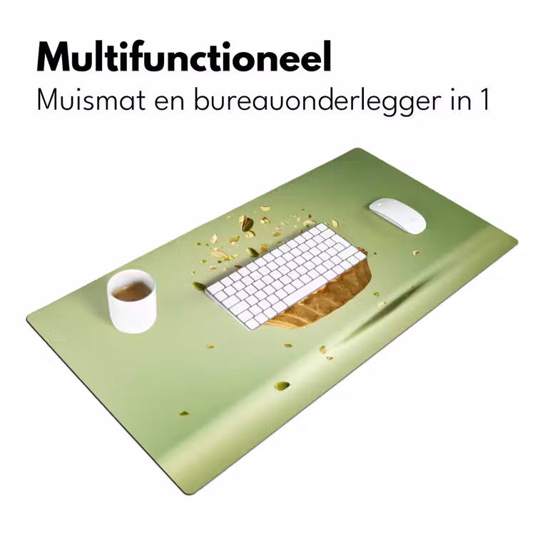 Bureau onderlegger - Pistache - Taart - Noten - Eten — 6