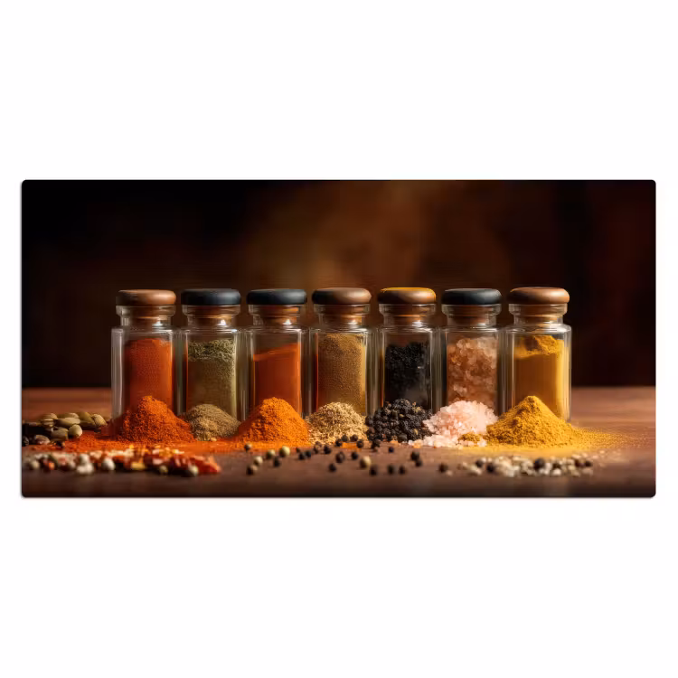 Bureau onderlegger - Potjes - Kruiden - Specerijen - Korrels — 1