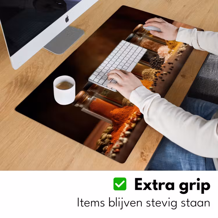 Bureau onderlegger - Potjes - Kruiden - Specerijen - Korrels — 5