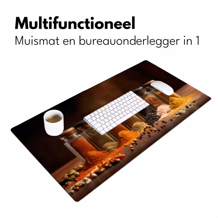 Bureau onderlegger - Potjes - Kruiden - Specerijen - Korrels — 6