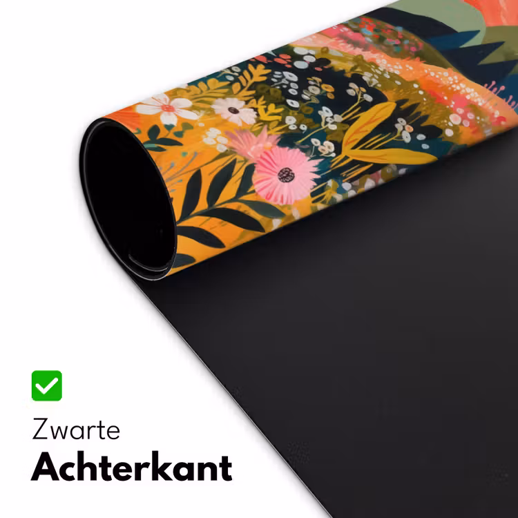 Bureau onderlegger - Rivier - Diepte - Bloemen — 4