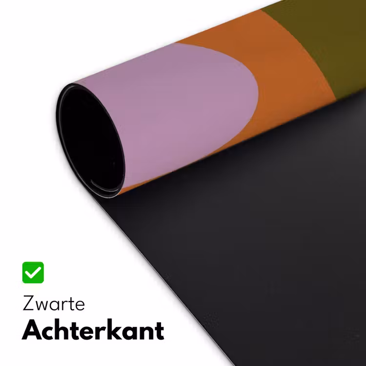 Bureau onderlegger - Vormen - Abstract - Kleuren - Vierkant — 4