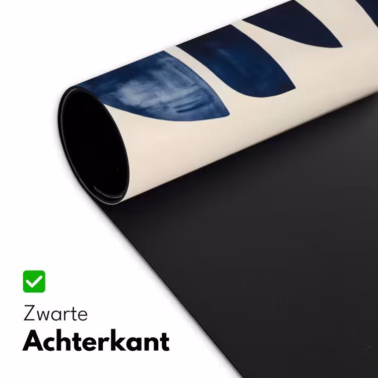 Bureau onderlegger - Vormen - Blauw - Abstract — 4