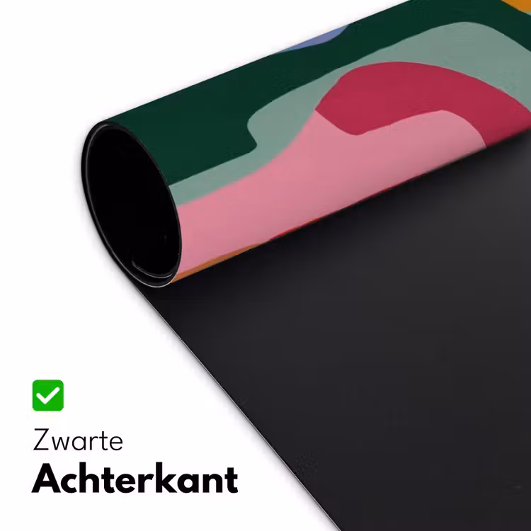 Bureau onderlegger - Vormen - Bochten - Kleurrijk - Abstract — 4