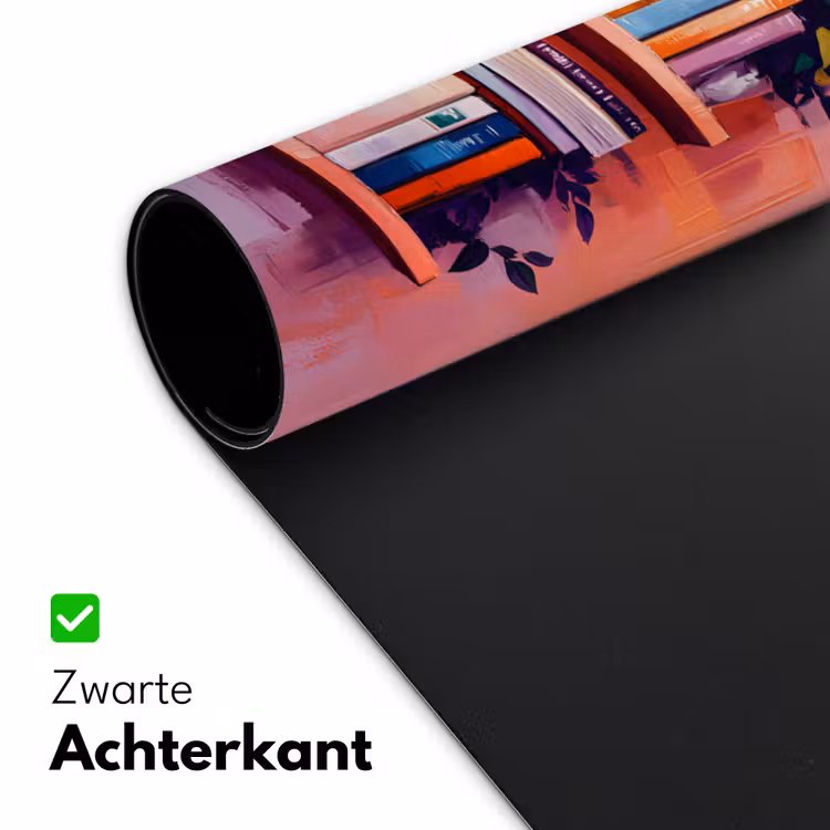 Bureau onderlegger - Planken - Boeken - Bladeren — 4