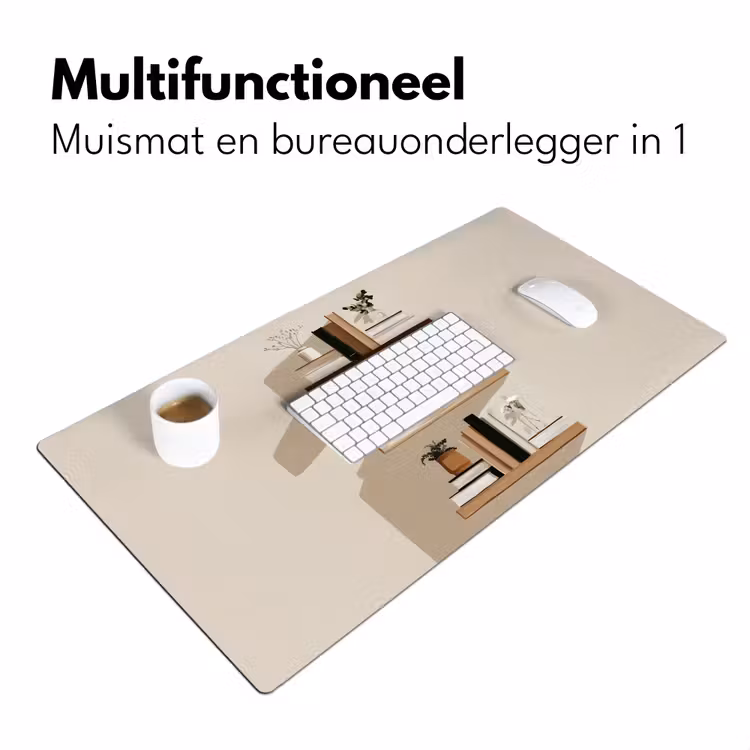 Bureau onderlegger - Plankjes - Boeken - Vaasjes - Planten — 6