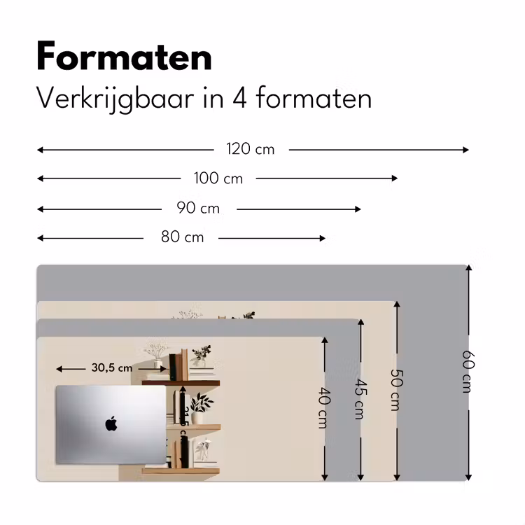 Bureau onderlegger - Plankjes - Boeken - Vaasjes - Planten — 7