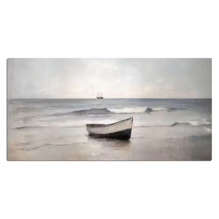 Bureau onderlegger - Roeiboot - Zee - Horizon — 1