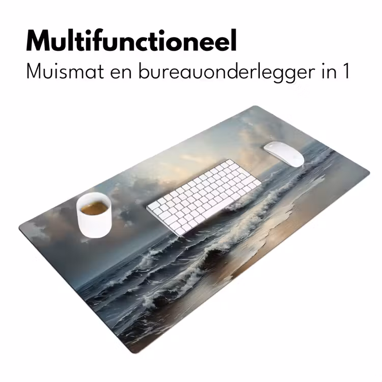 Bureau onderlegger - Strand - Zee - Zonsondergang — 6