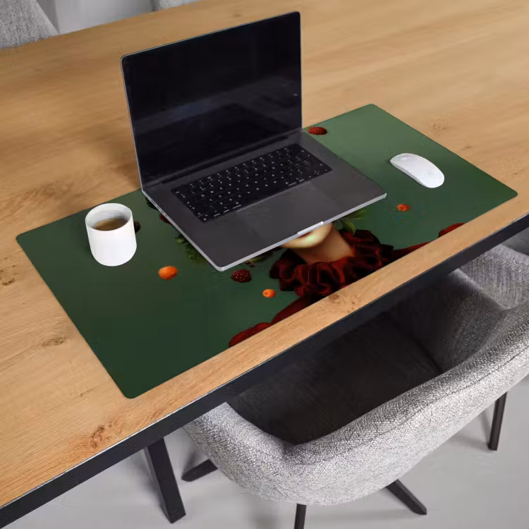Bureau onderlegger - Vrouw - Aardbeien - Frambozen - Bramen - Bessen — 2