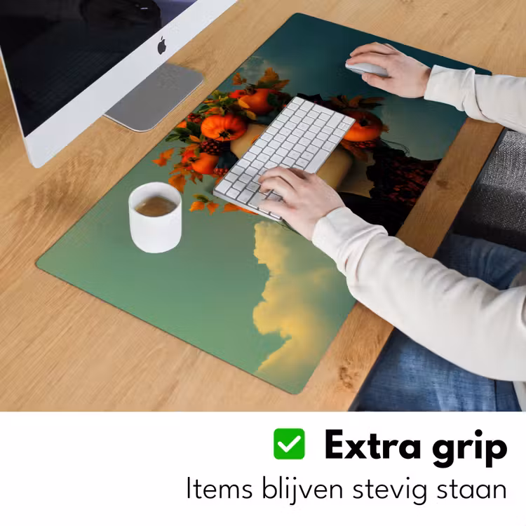 Bureau onderlegger - Vrouw - Granaatappel - Herfst - Zonnebril — 5