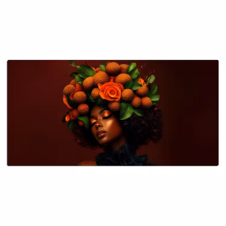Bureau onderlegger - Vrouw - lychee - exotisch — 1