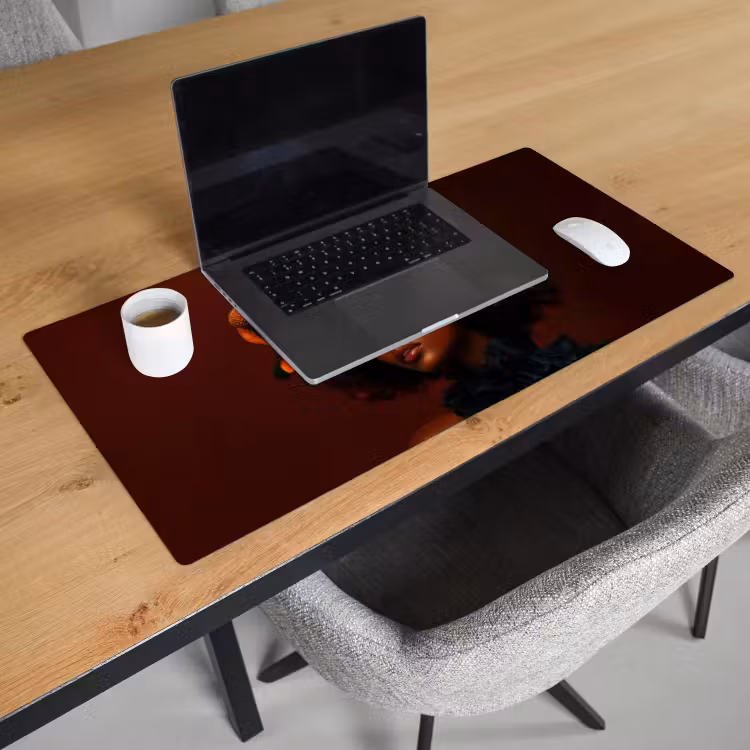 Bureau onderlegger - Vrouw - lychee - exotisch — 2