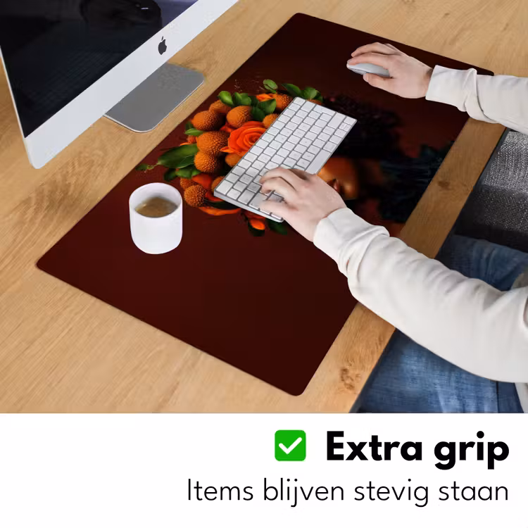 Bureau onderlegger - Vrouw - lychee - exotisch — 5