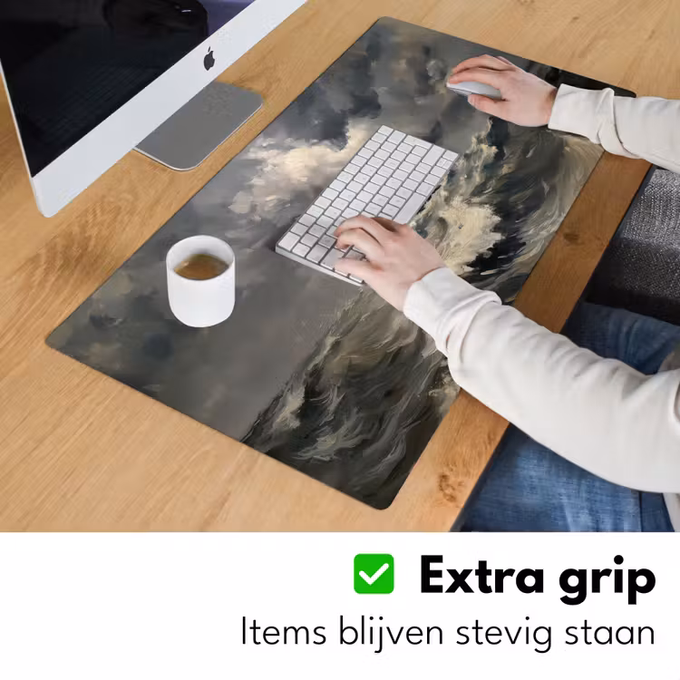 Bureau onderlegger - Vuurtoren - Golven - Storm — 5