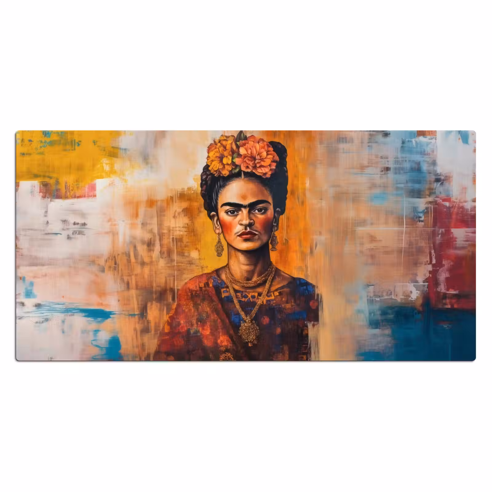 Bureau onderlegger - Portret - Sieraden - Schilderachtig — 1
