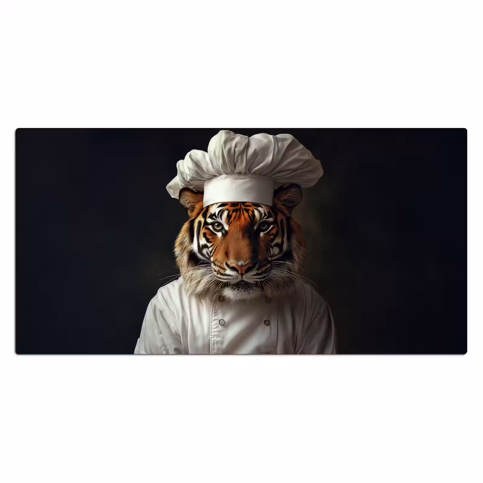 Bureau onderlegger - Tijger - Kokskleding - Bruin — 1