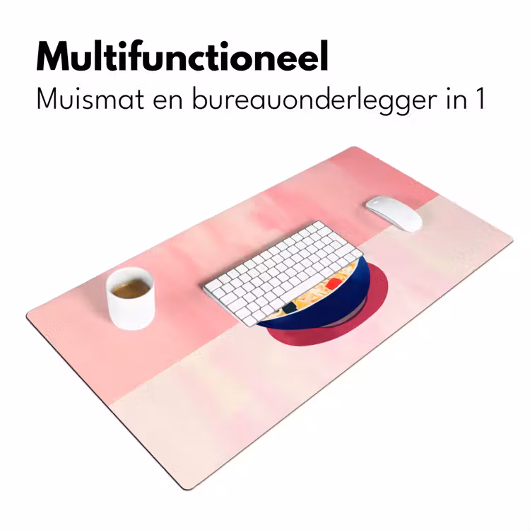 Bureau onderlegger - Rijst - Illustratie - Kom - Groente — 6