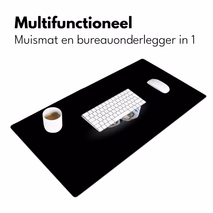 Bureau onderlegger - Sushi - Delfts blauw - Rijst - Vis - Elegant — 6