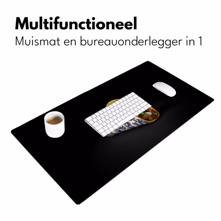Bureau onderlegger - Taco - Vlees - Salade - Delftsblauw - Motief — 6